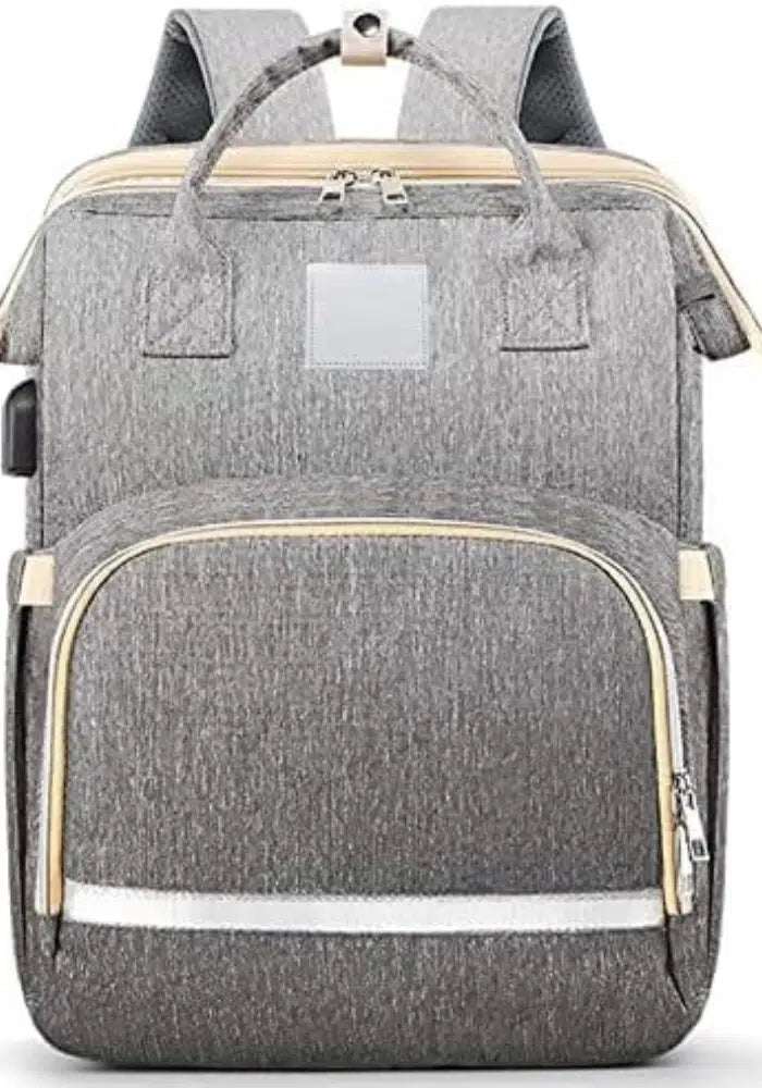 Portable Folding Crib Mommy Bag Bed Backpack